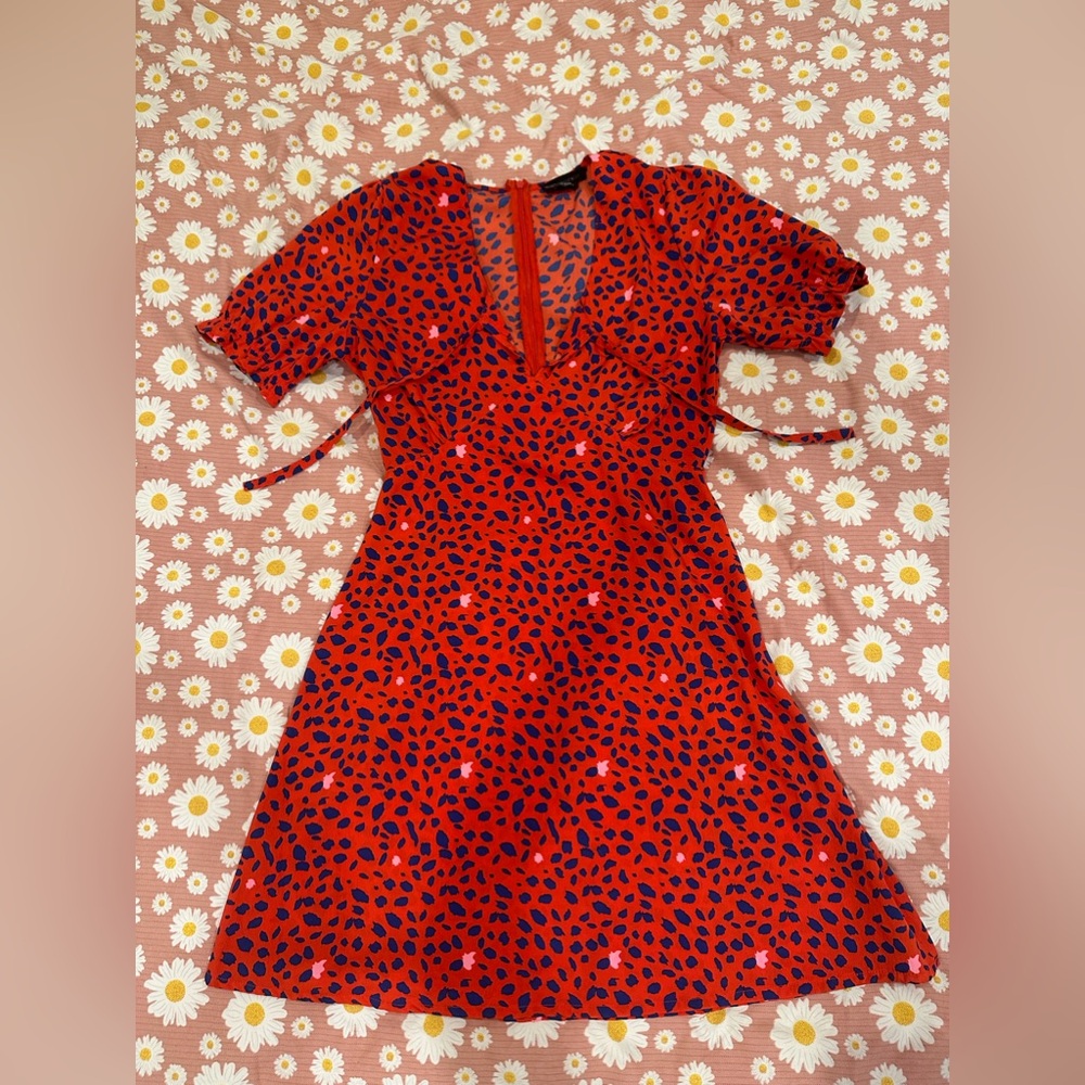 ASOS design Wednesday girl mini dress.